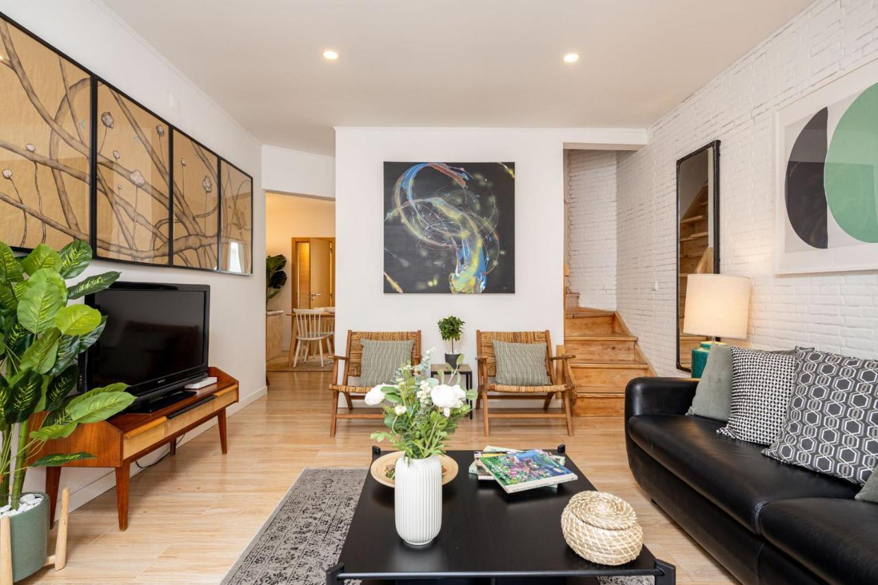 Lapa 3Bdr Duplex W/ Balcony By Lovelystay Lisboa Exteriör bild