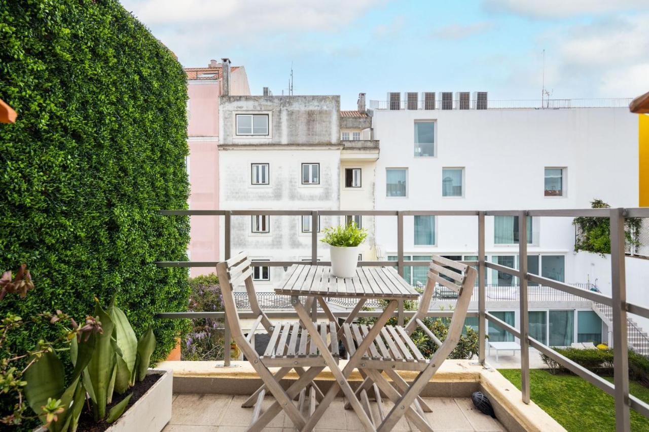 Lapa 3Bdr Duplex W/ Balcony By Lovelystay Lisboa Exteriör bild